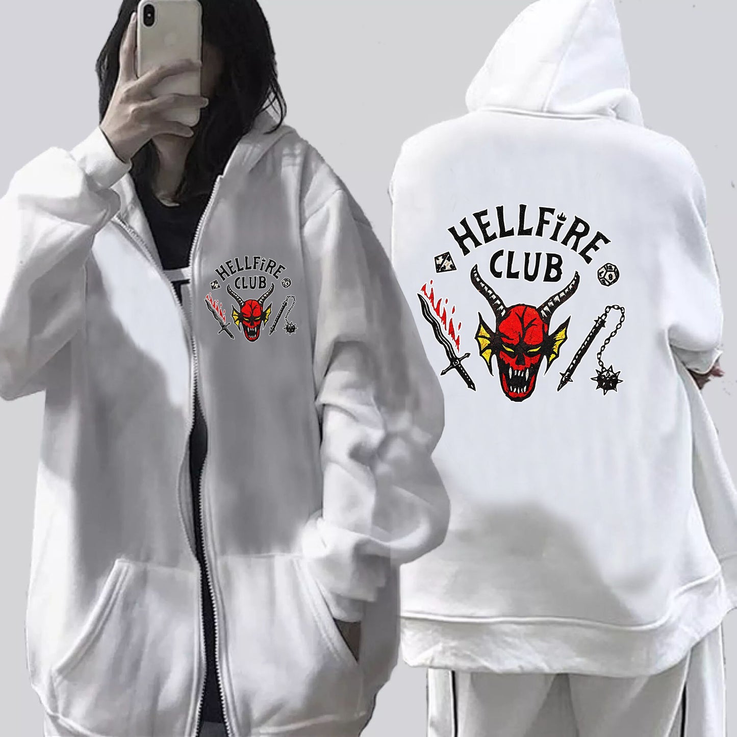 Anime Hoodie Marked Sacrifice Demon Brand Hoodie
