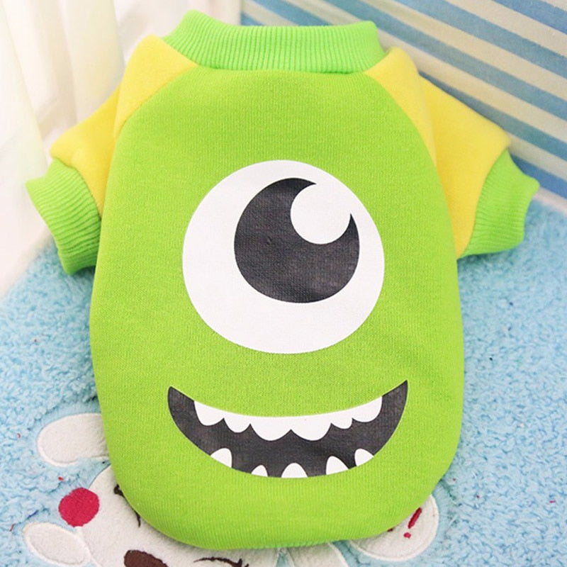 Cartoon Pet Sweater for Cats or Dogs