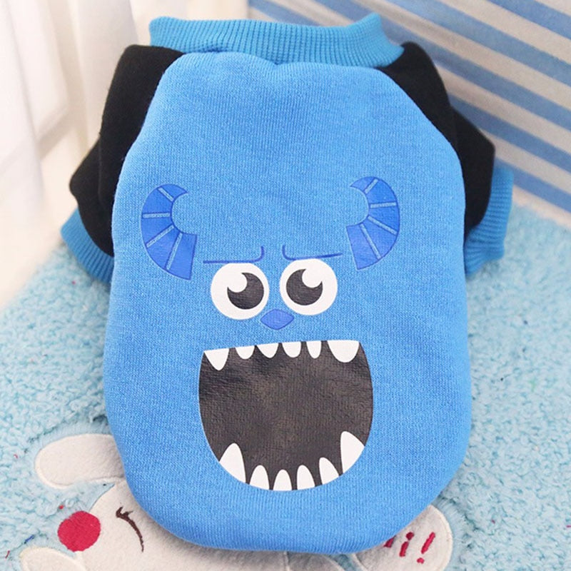 Cartoon Pet Sweater for Cats or Dogs