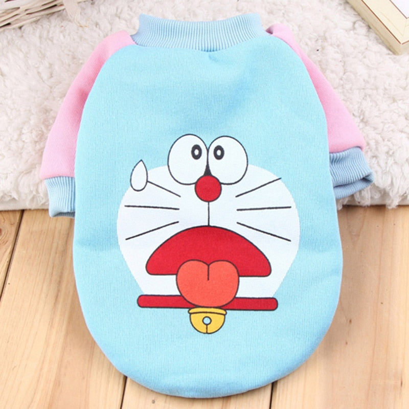 Cartoon Pet Sweater for Cats or Dogs