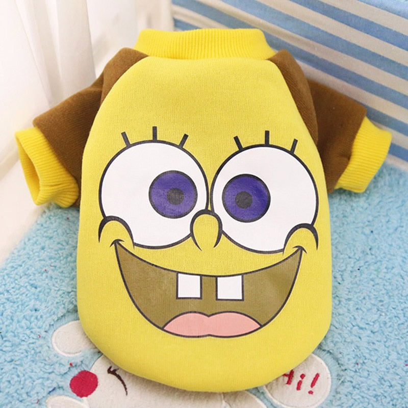 Cartoon Pet Sweater for Cats or Dogs