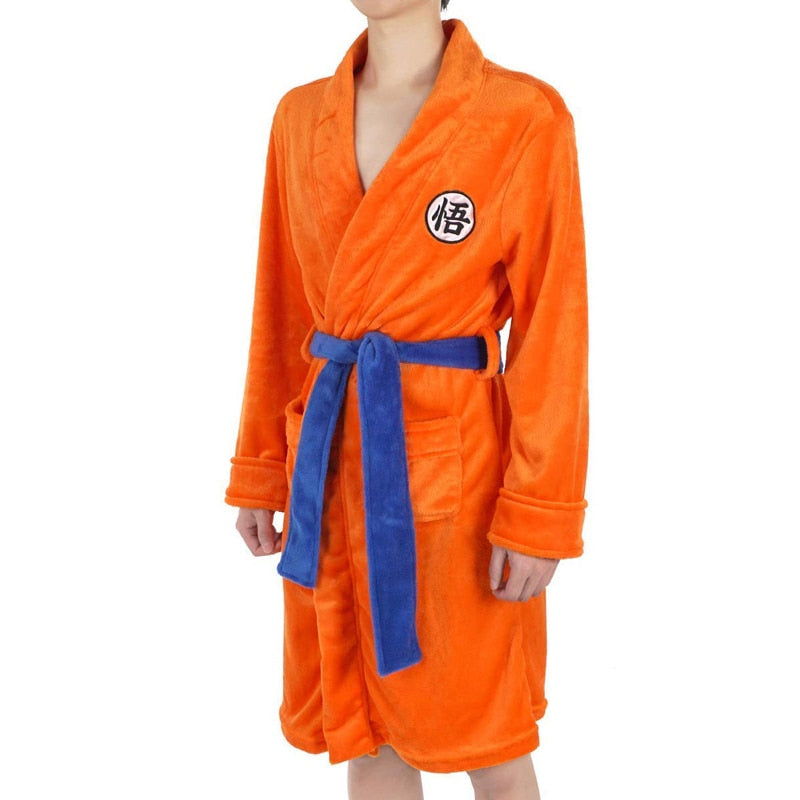 Dragon Warrior Cosplay Flannel Bathrobe Pajamas