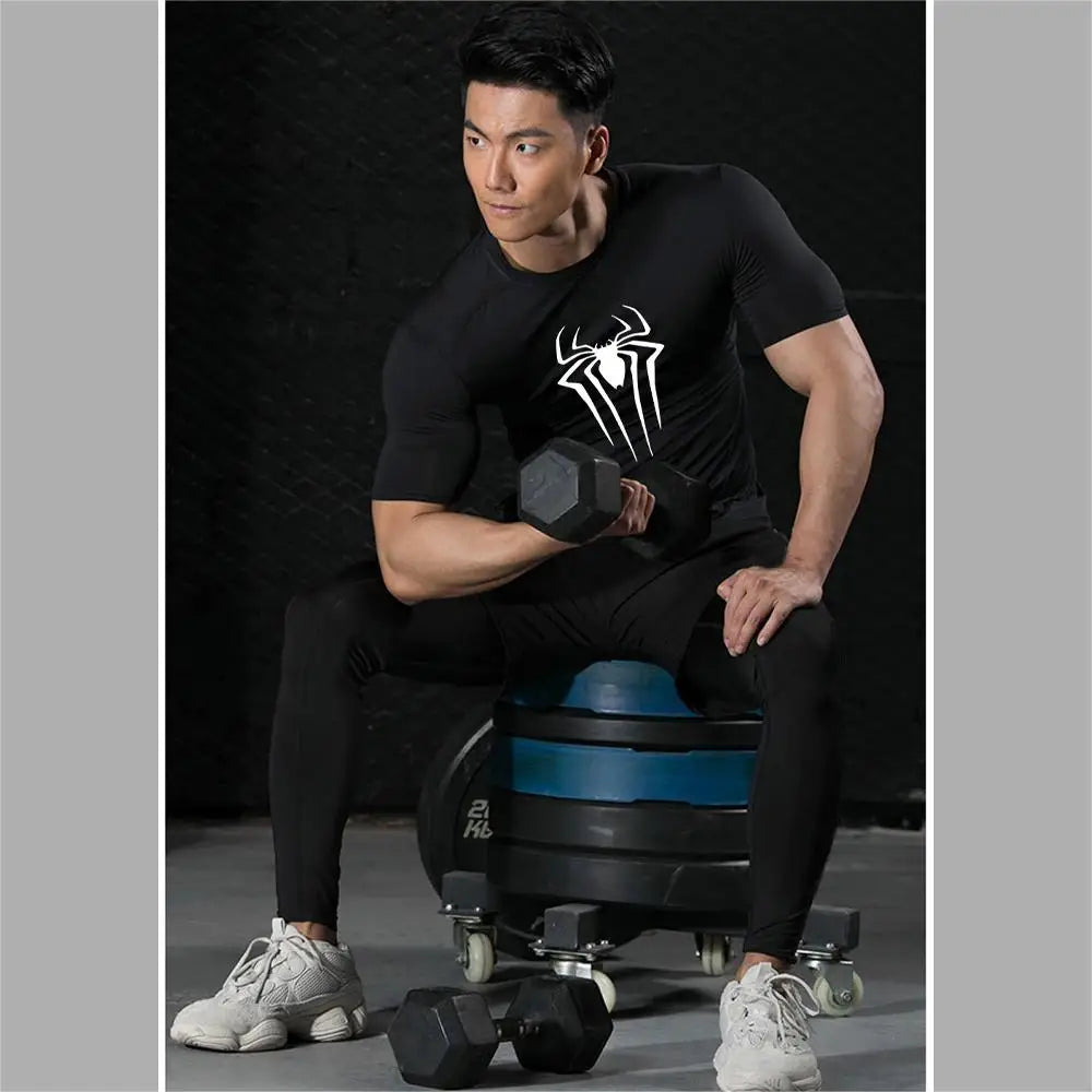 Dry Fit Venom Spider Compression Shirts Premium Rash Guard Shirts