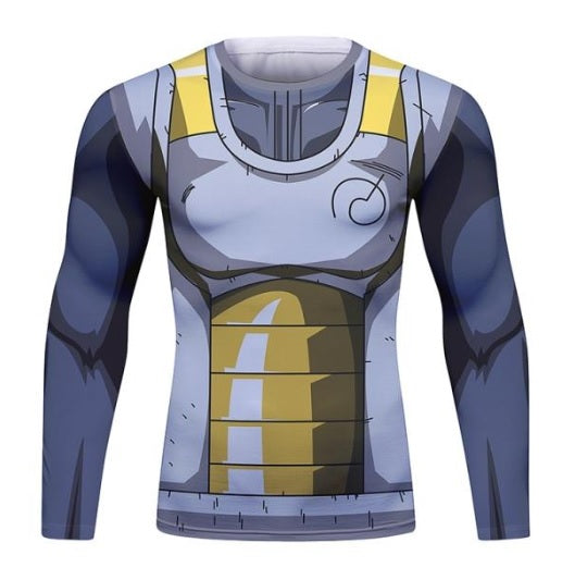 Dragon Z Fighter Resurrection Long Sleeve Elite Rashguard