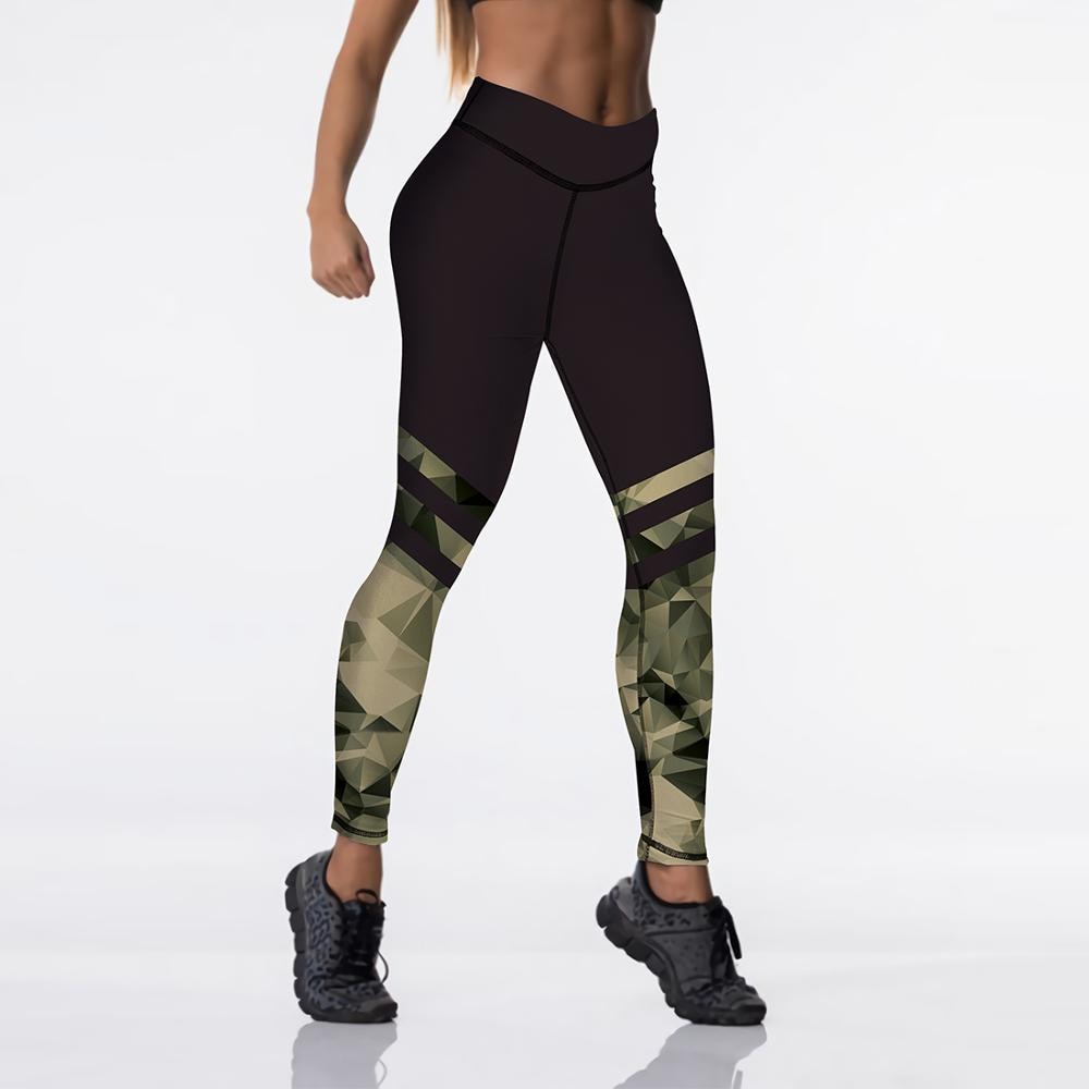 Women's High Waisted Leggings 12% Spandex High Waist Elastic Push Up Pants