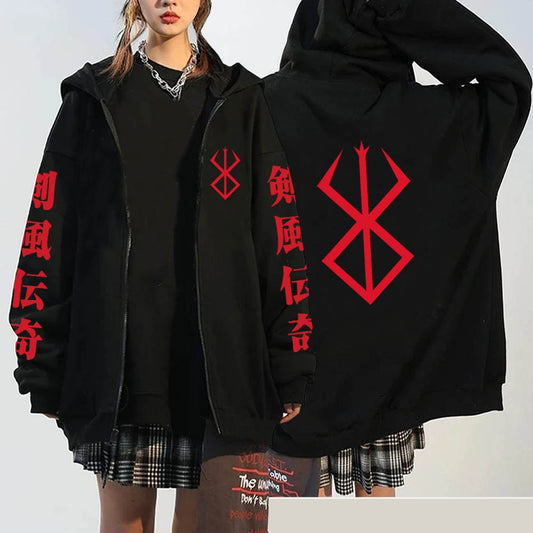 Anime Hoodie Marked Sacrifice Demon Brand Hoodie