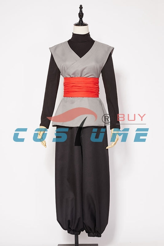 Super Son Dragon Master Black Zamasu Cosplay Costume Halloween Outfit