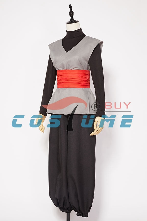 Super Son Dragon Master Black Zamasu Cosplay Costume Halloween Outfit