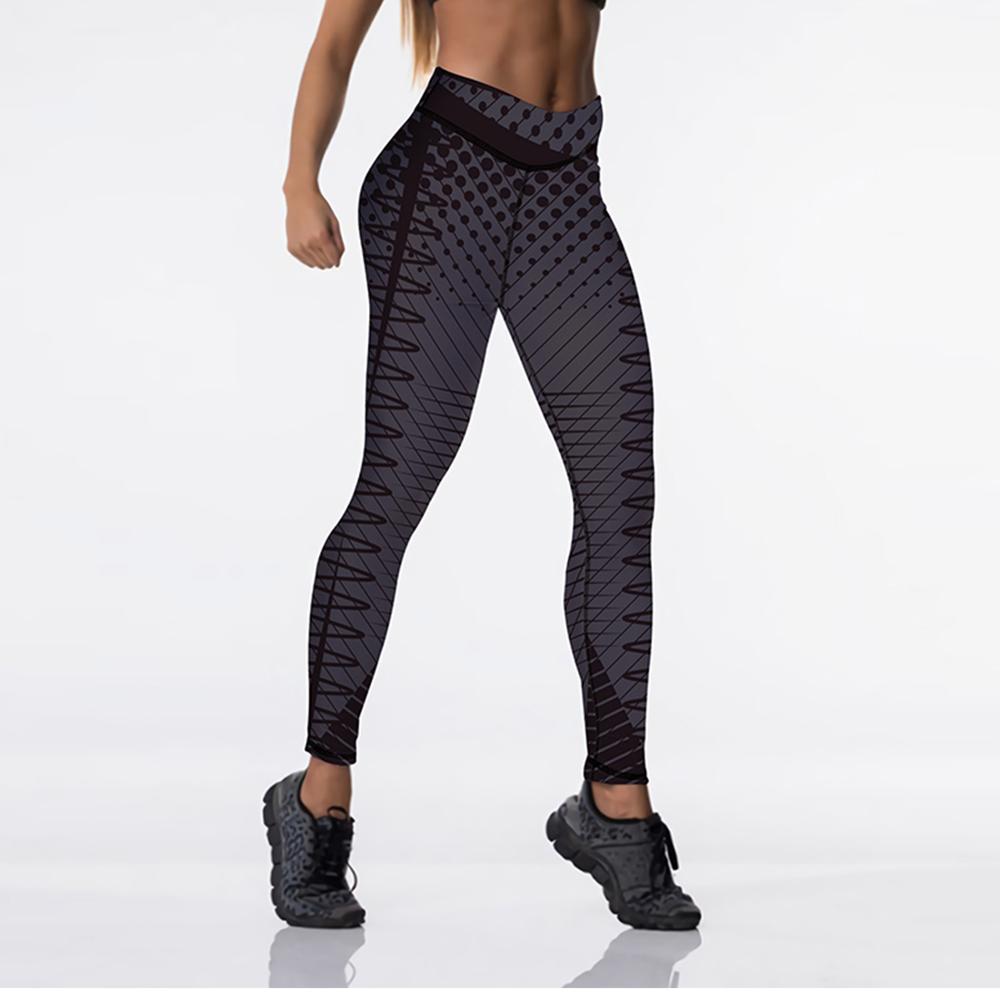 Women's High Waisted Leggings 12% Spandex High Waist Elastic Push Up Pants