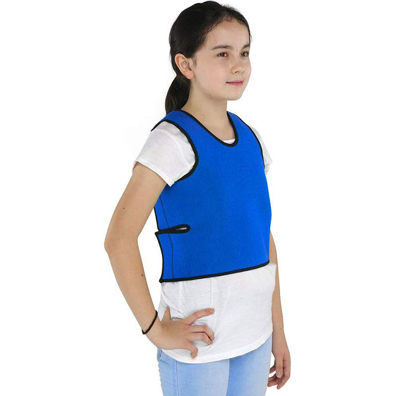 Weighted Sensory Compression Vest for Autism and Hyperactivity, Deep Pressure Vest for Kids with Mood Processing Disorders