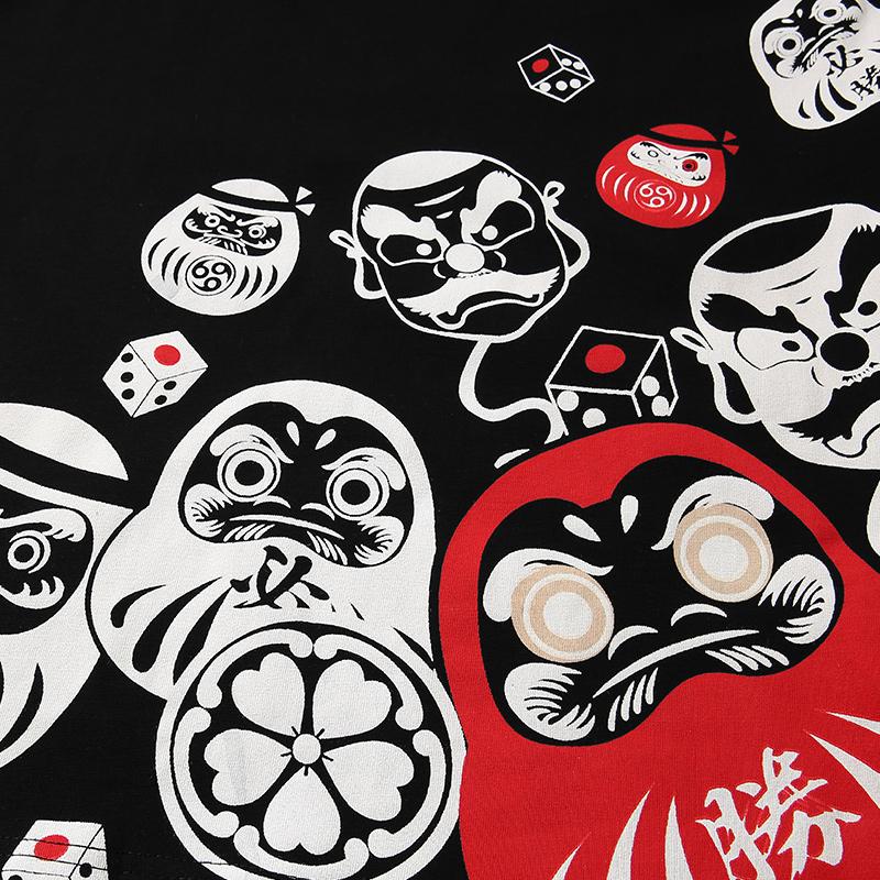 Japanese Daruma Doll Painted T-shirt