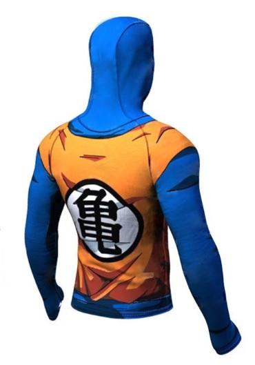 Dragon Z Ultra Warrior Long Sleeve Rashguard Hoodie