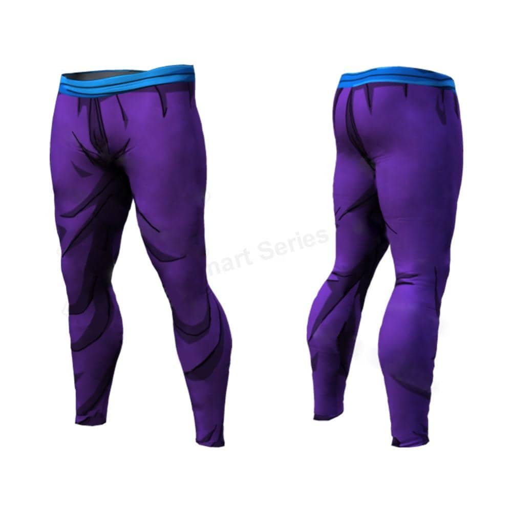 Dragon Warrior Purple Men's Leggings - FitKing