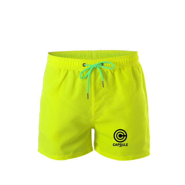 Dragon Capsule Swim Trunks Board Shorts Multiple Colors