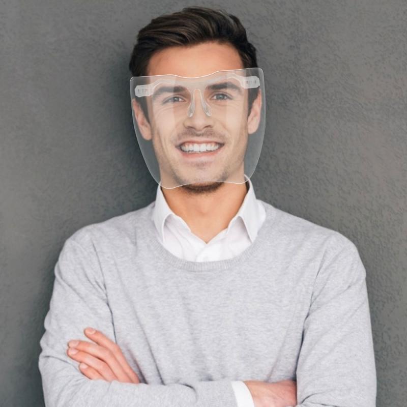 Transparent Protective Mask Full Face Mask Shield Anti Saliva Splash Proof Eye Protection Visor
