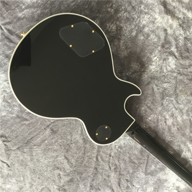Les Paul Style Black Gold Electric Guitar
