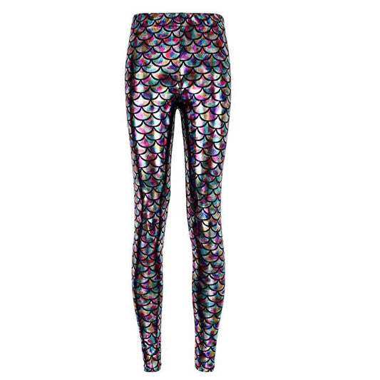 Irridescent Mermaid Women's Leggings - FitKing
