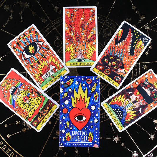 Tarot del Fuego Cards Oracles Deck
