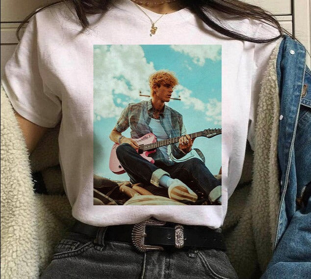 Machine Gun Kelly MGK Streetwear Harajuku Oversized Cotton T-shirt