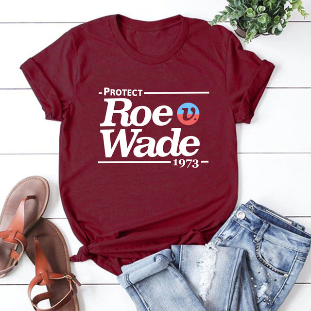 Protect Roe V Wade T-Shirt Pro Choice Women's Shirt Proceeds Donated