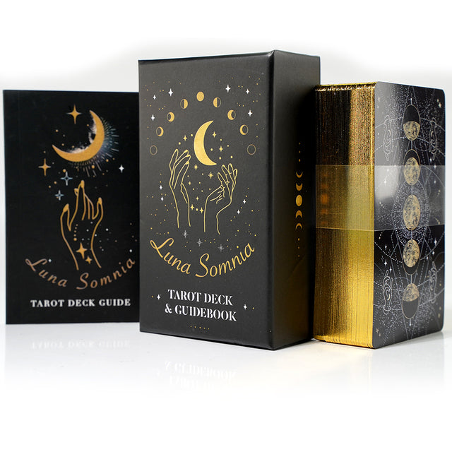 The Sasuraibito Tarot 78 Card Deck and 63-page guidebook Original Divination Gilt Edge with Box