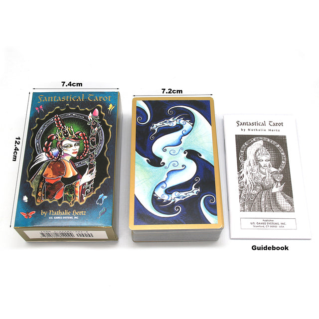 The Sasuraibito Tarot 78 Card Deck and 63-page guidebook Original Divination Gilt Edge with Box