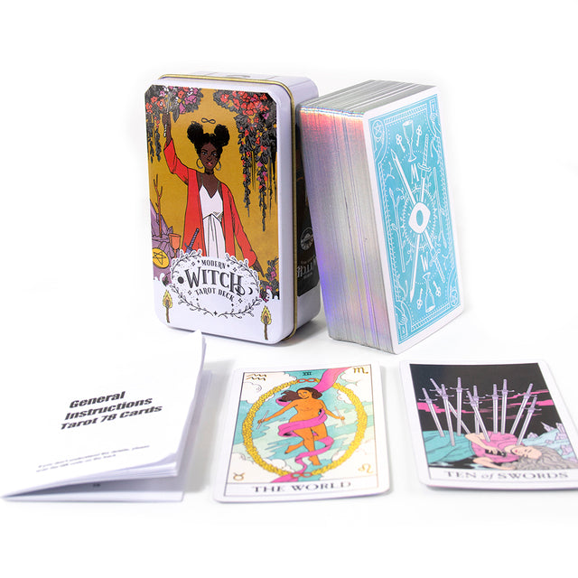 The Sasuraibito Tarot 78 Card Deck and 63-page guidebook Original Divination Gilt Edge with Box