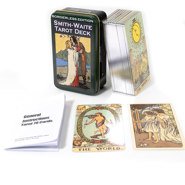 The Sasuraibito Tarot 78 Card Deck and 63-page guidebook Original Divination Gilt Edge with Box