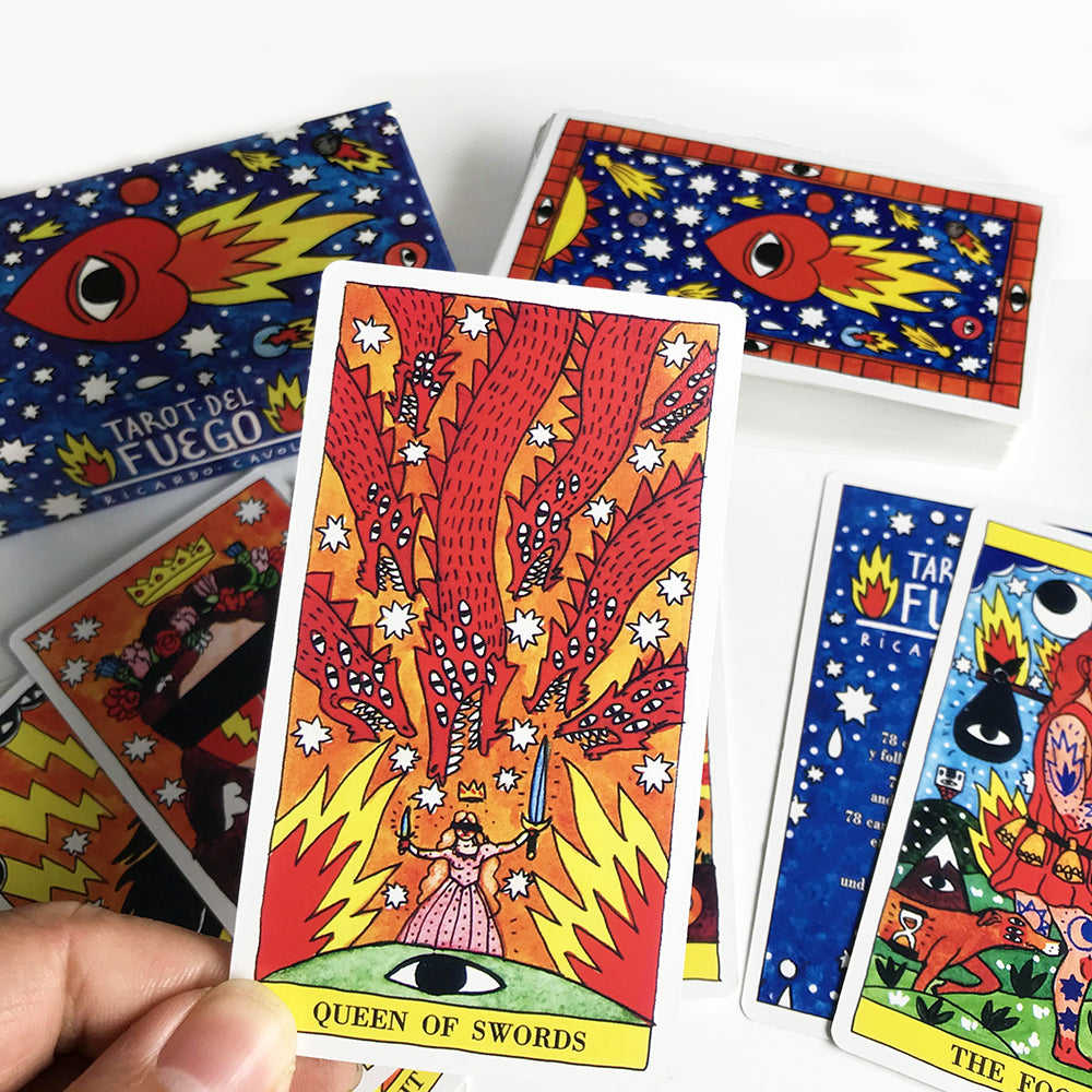 Tarot del Fuego Cards Oracles Deck