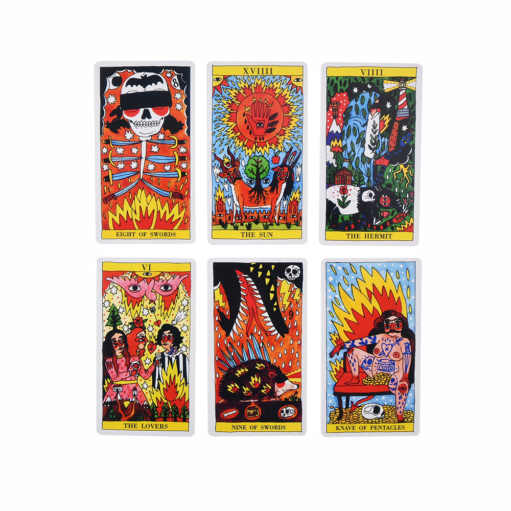 Tarot del Fuego Cards Oracles Deck