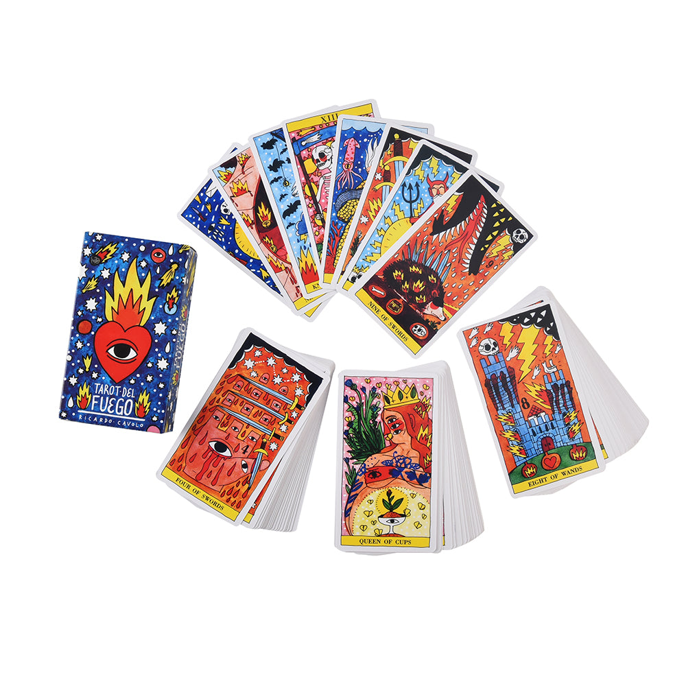 Tarot del Fuego Cards Oracles Deck