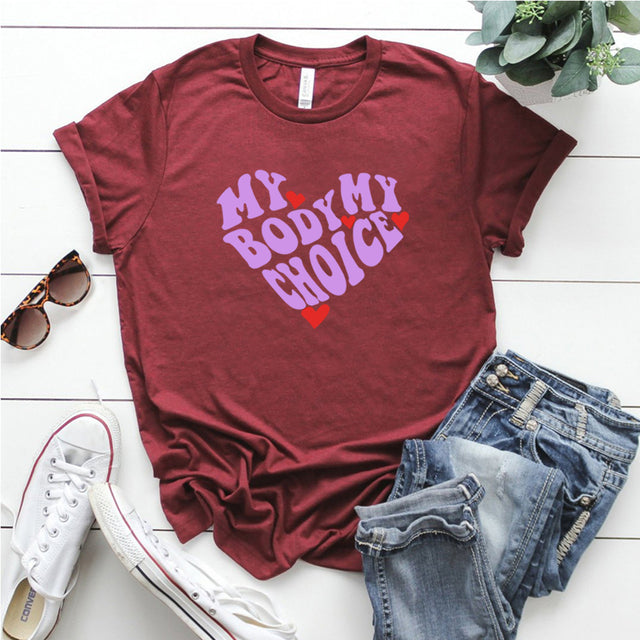My Body My Choice Shirt 1973 Protect Roe V Wade T-Shirt Proceeds Donated