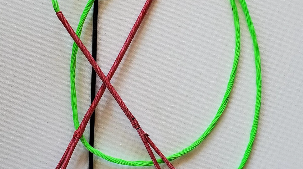 Continuous Loop Bowstring Florescent Green