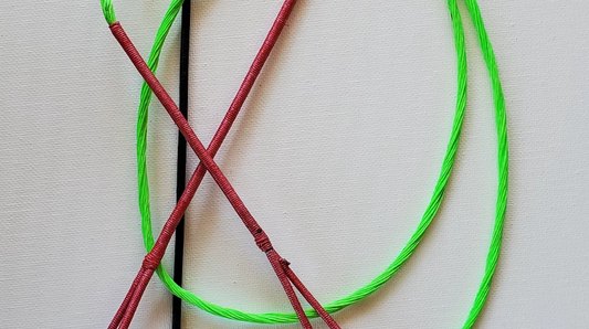 Continuous Loop Bowstring Florescent Green