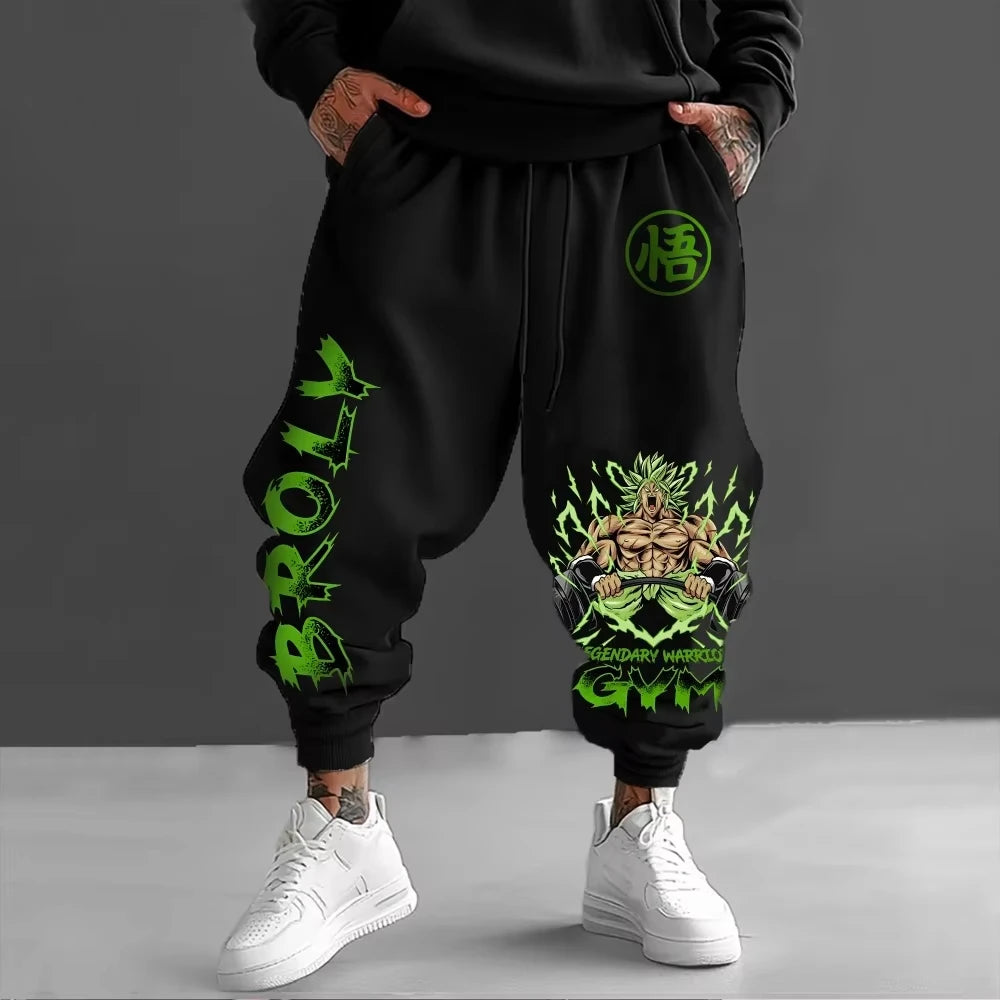 Dragon Master Harajuku Joggers - Loose Fit Sweatpants for Saiyans