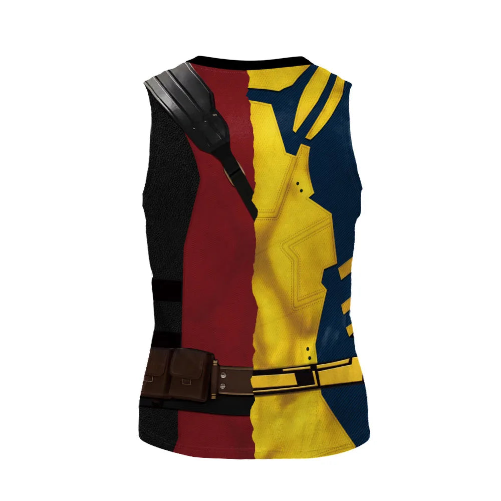 Deadpool Wolverine Sleeveless Tank Top Shirts