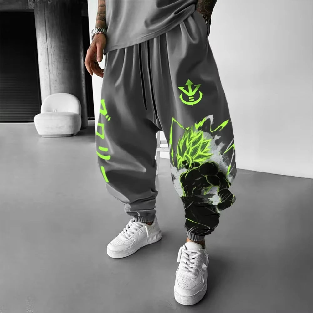 Dragon Master Harajuku Joggers - Loose Fit Sweatpants for Saiyans