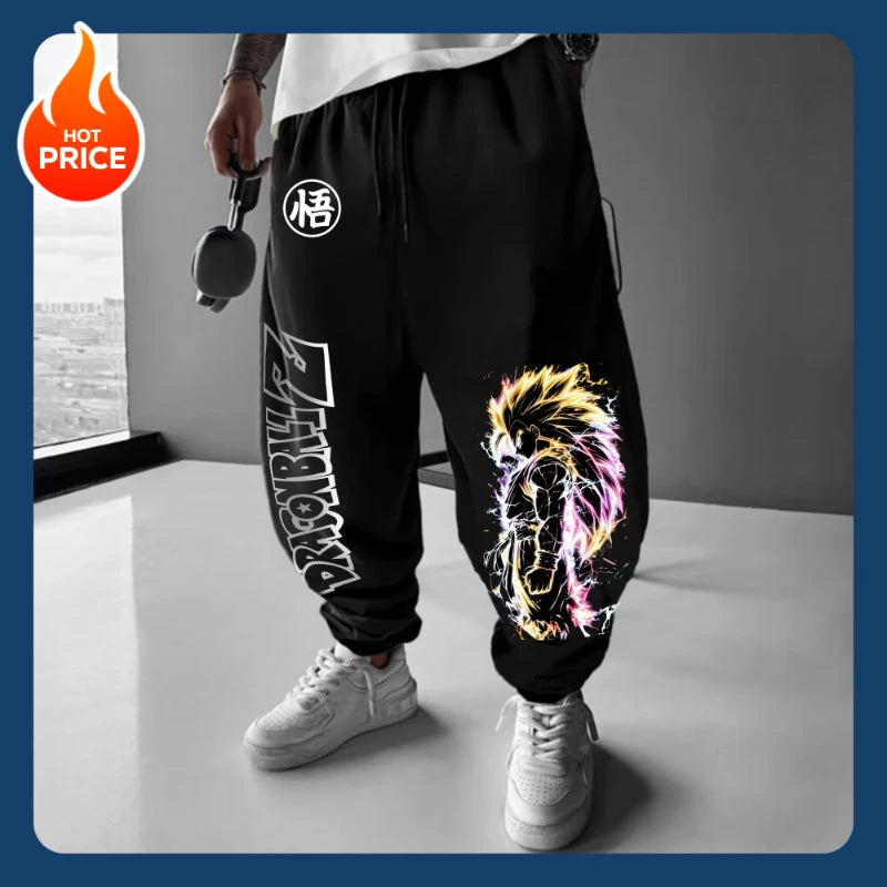 Dragon Master Loose Fit Sweatpants - Cotton Joggers for Saiyans