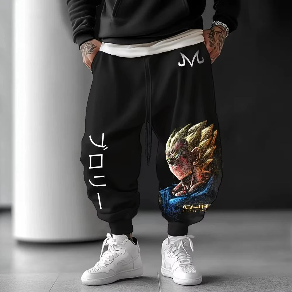 Dragon Master Harajuku Joggers - Loose Fit Sweatpants for Saiyans