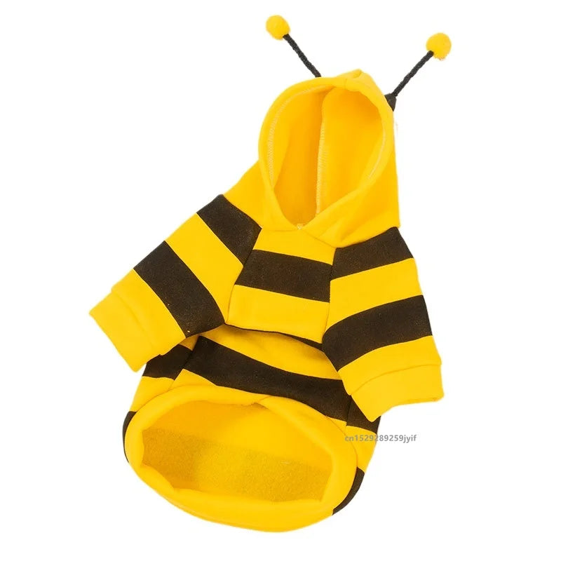 Bee Pet Cosplay Hoodie for Small and Medium Dogs & Cats