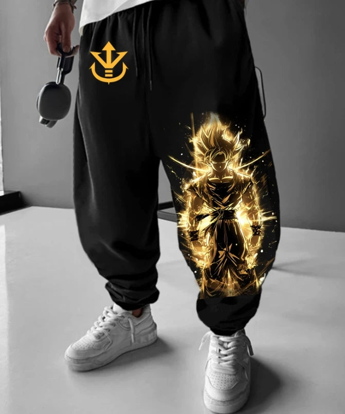 Dragon Power Baggy Gym Pants - Streetwear Sweatpants