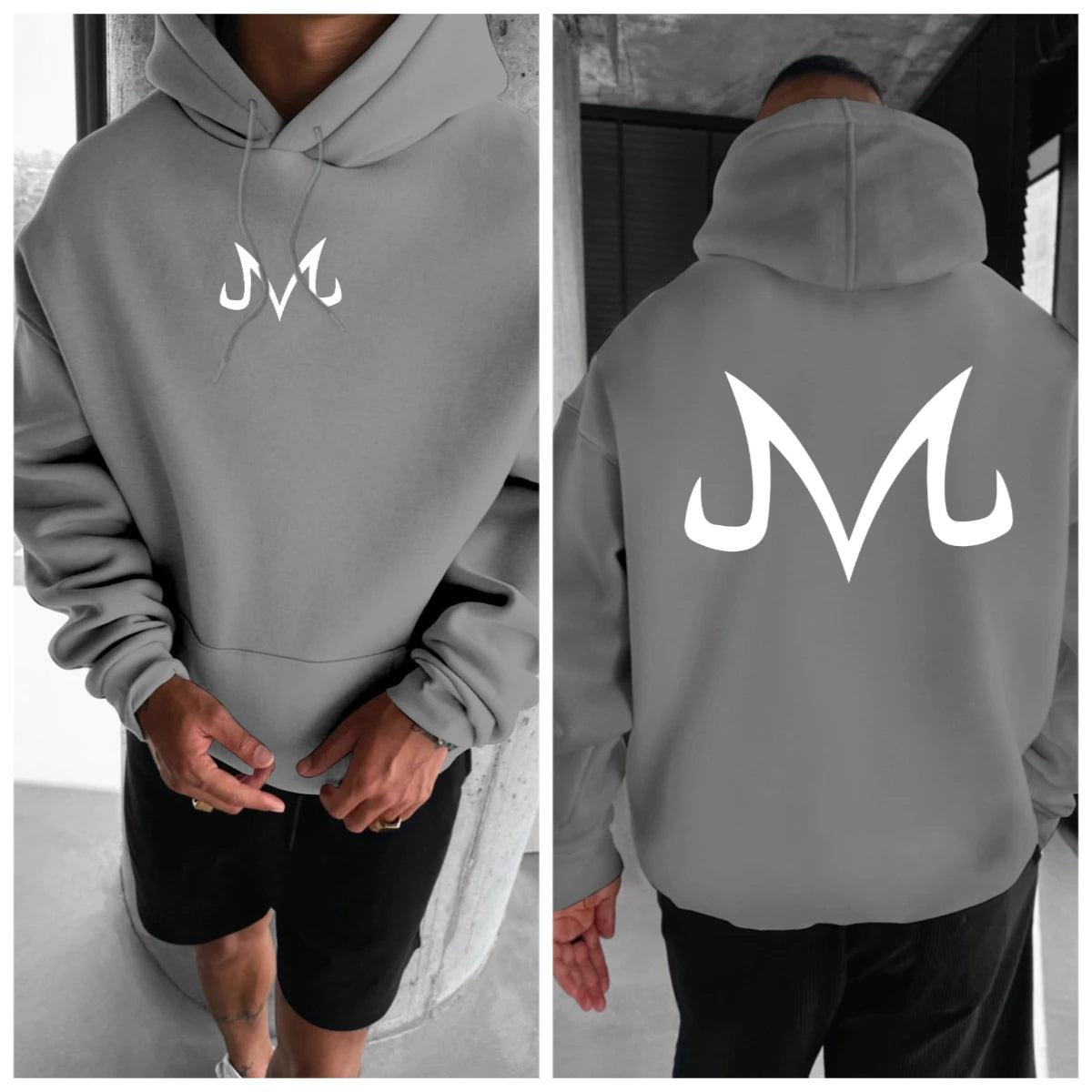 Dragon Majin Hoodie - Elastic Cotton, Soft & Breathable, Flexible Fit Pullover