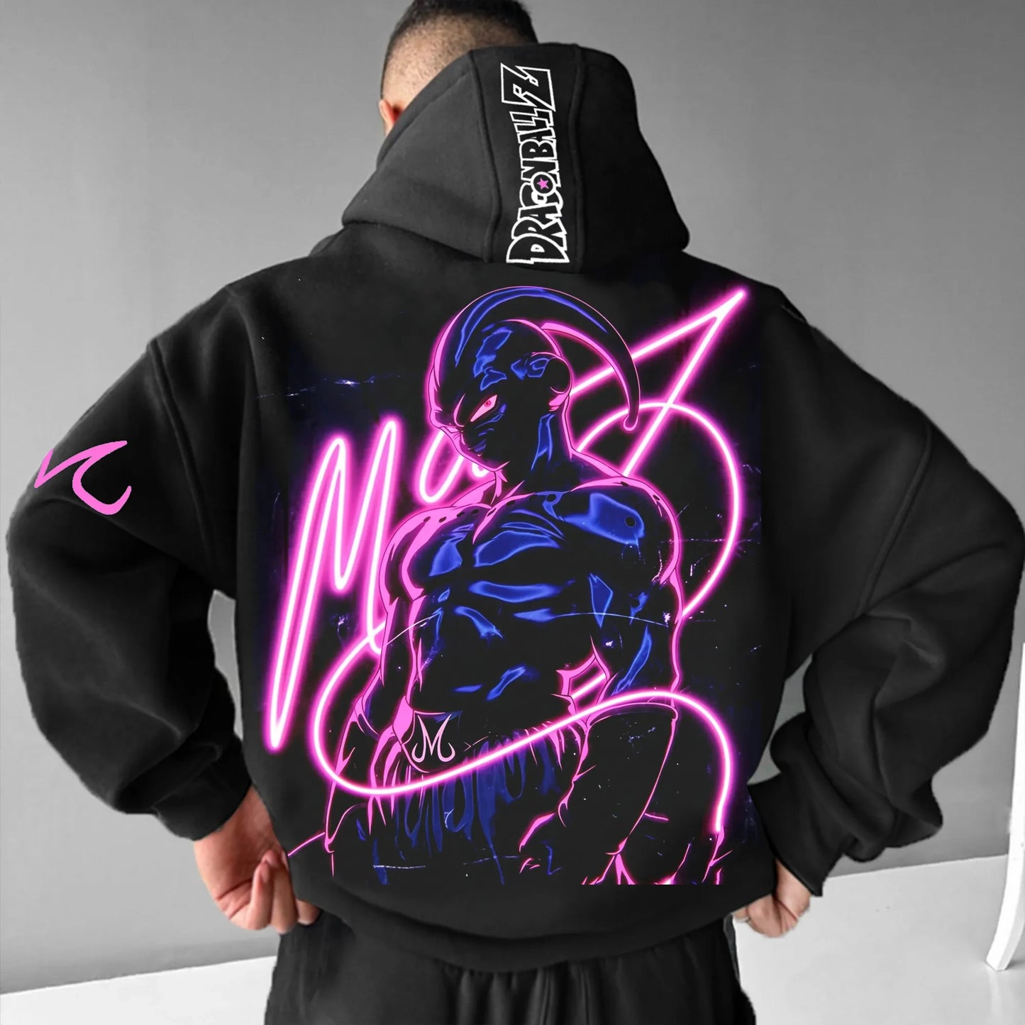 Dragon Master Majin Style Black Hoodie