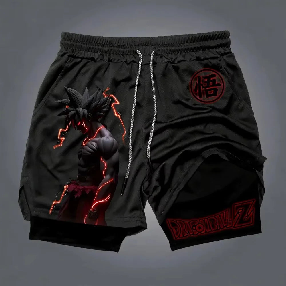 Dragon Power Series Quick-Dry Double Layer Shorts