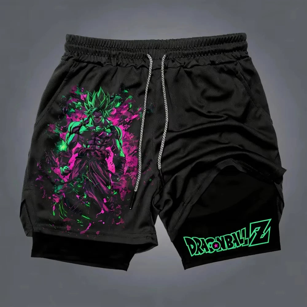 Dragon Power Series Quick-Dry Double Layer Shorts