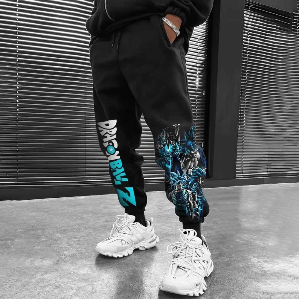 Dragon Master Harajuku Joggers - Loose Fit Sweatpants for Saiyans