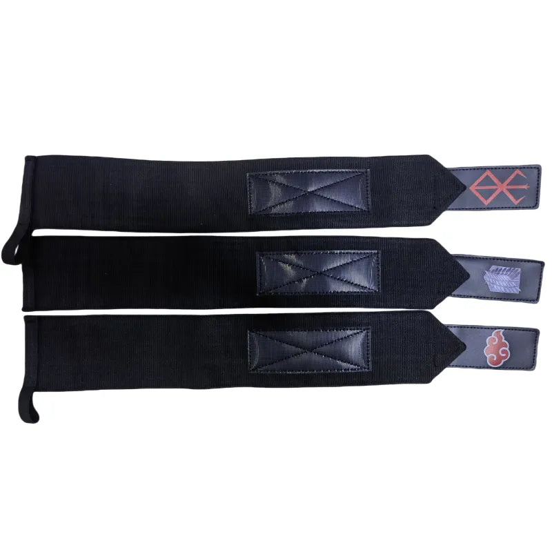 Anime Weight Lifting Wrist Wraps - Heavy Duty Professional Grade Wrist Support brace
