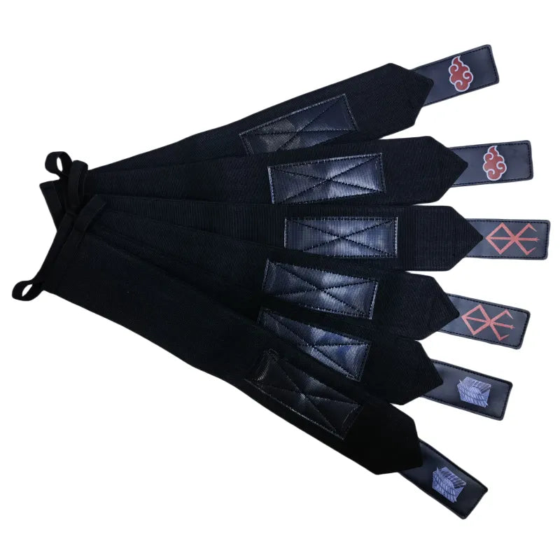 Anime Weight Lifting Wrist Wraps - Heavy Duty Professional Grade Wrist Support brace
