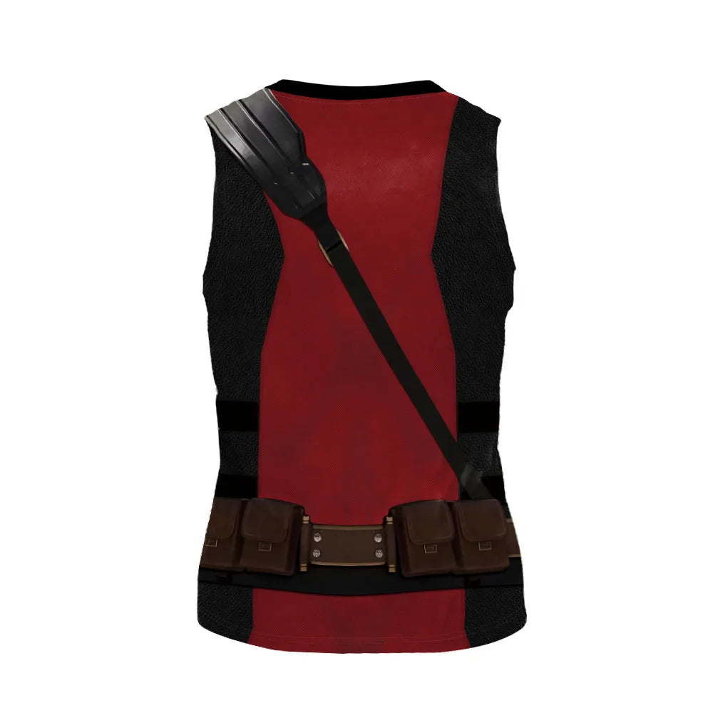 Deadpool Wolverine Sleeveless Tank Top Shirts