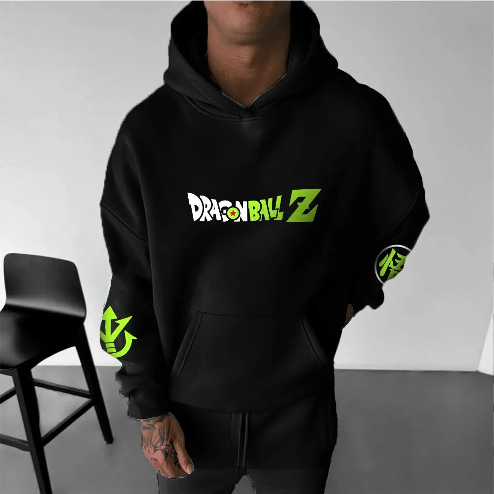 Dragon Master Glowing Saiyan Hoodies